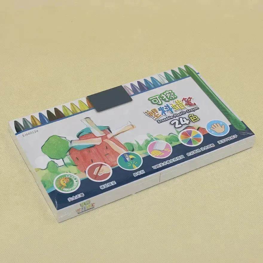 Children Coloring Painting Graffiti Erasable Plastic Crayon - EX-STOCK Canada