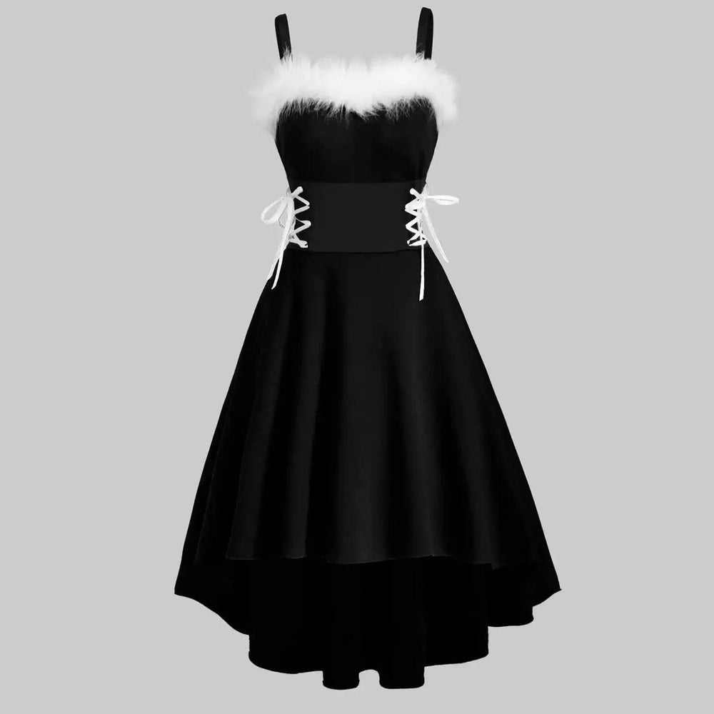 Lace irregular dress EX-STOCK Canada