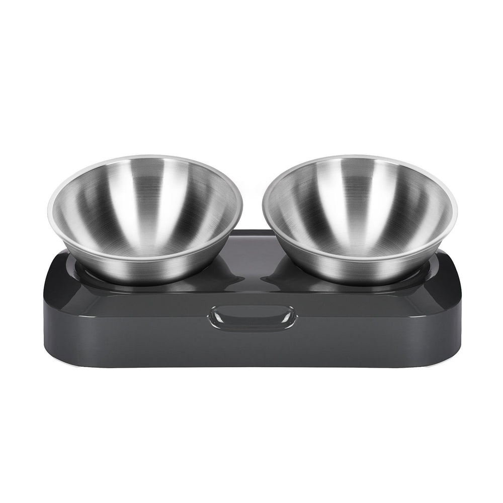 Pet Stainless Steel Bowl Pet Double Night EX-STOCK Canada