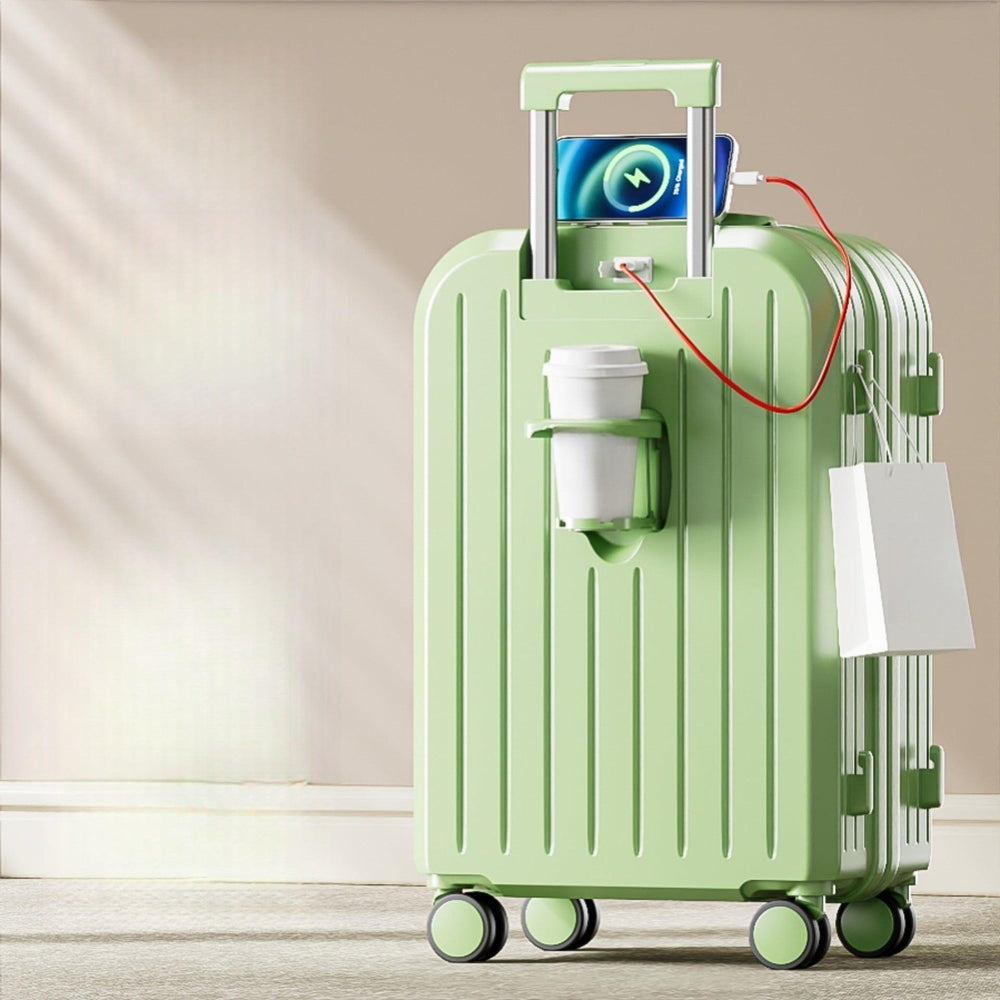 Piccola valigia leggera con password, valigia trolley resistente | EX-STOCK Canada
