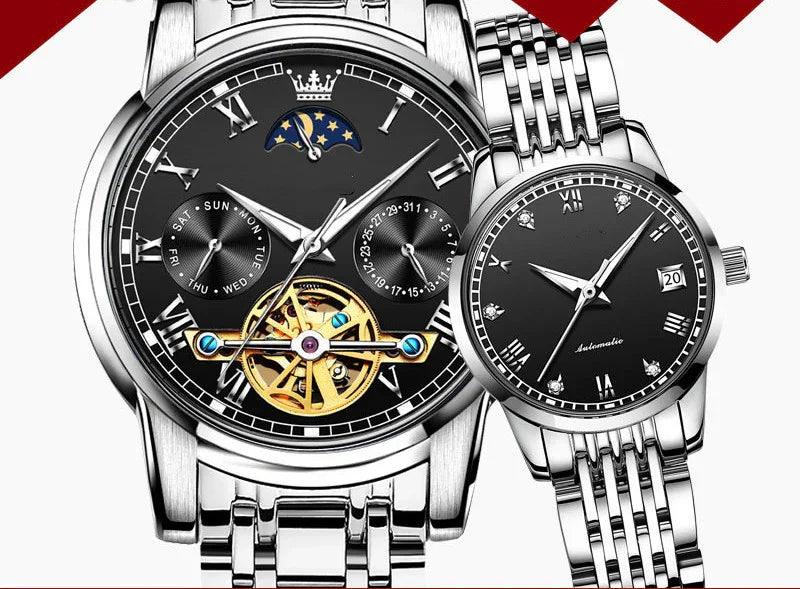 Couple's Automatic Pair Of Mechanical Watches EX-STOCK Canada
