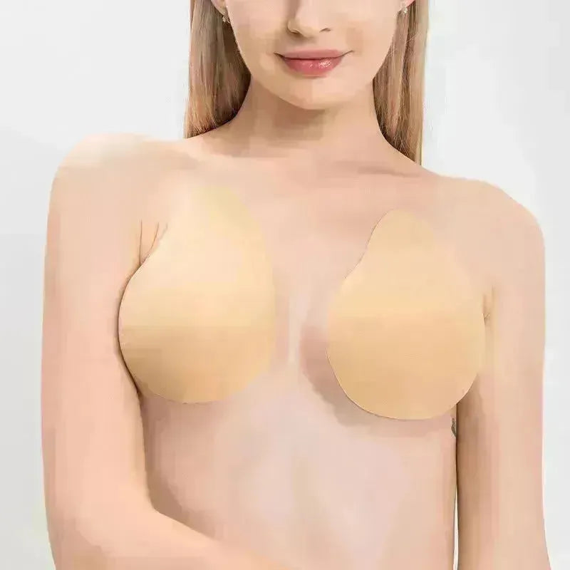 Invisible en silicone de soulèvement de mammas pasties adhésif mamelon de mamelon