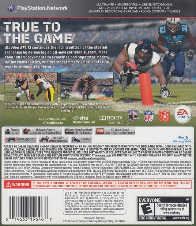 Madden NFL 12