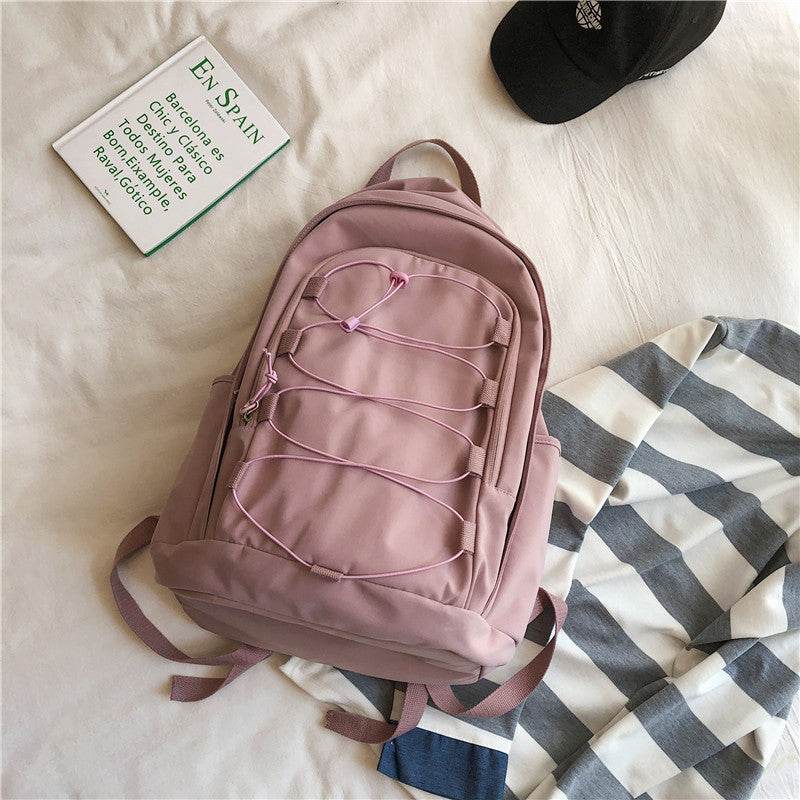 Simple Take Korean Backpack Large-capacity Backpack - EX-STOCK Canada