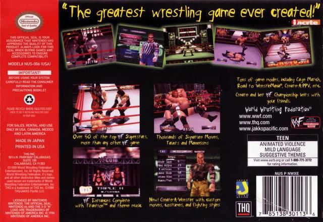 WWF Wrestlemania 2000 (usagé)