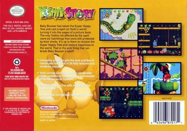 L'histoire de Yoshi (usagé)