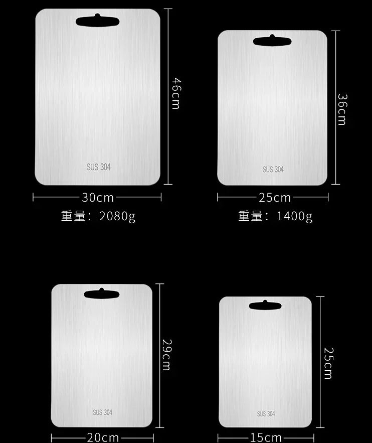 304 stainless steel cutting board EX-STOCK Canada