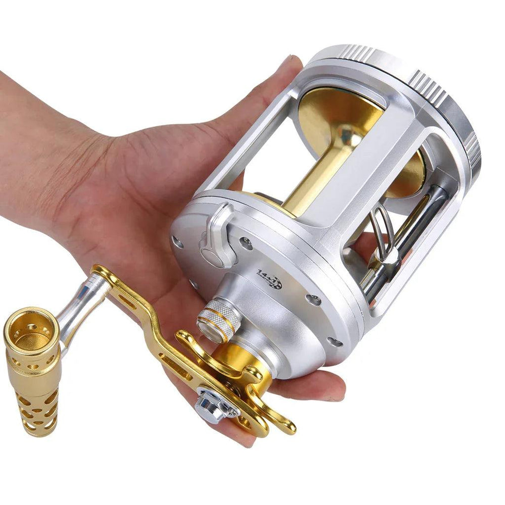 Tambour de pêche en mer en métalEX-STOCK Canada