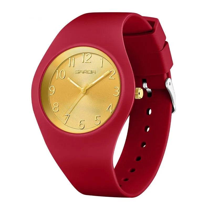 Student Thin And Light Silicone Strap Waterproof Simple Fashion Electronic Watch - EX-STOCK Canada