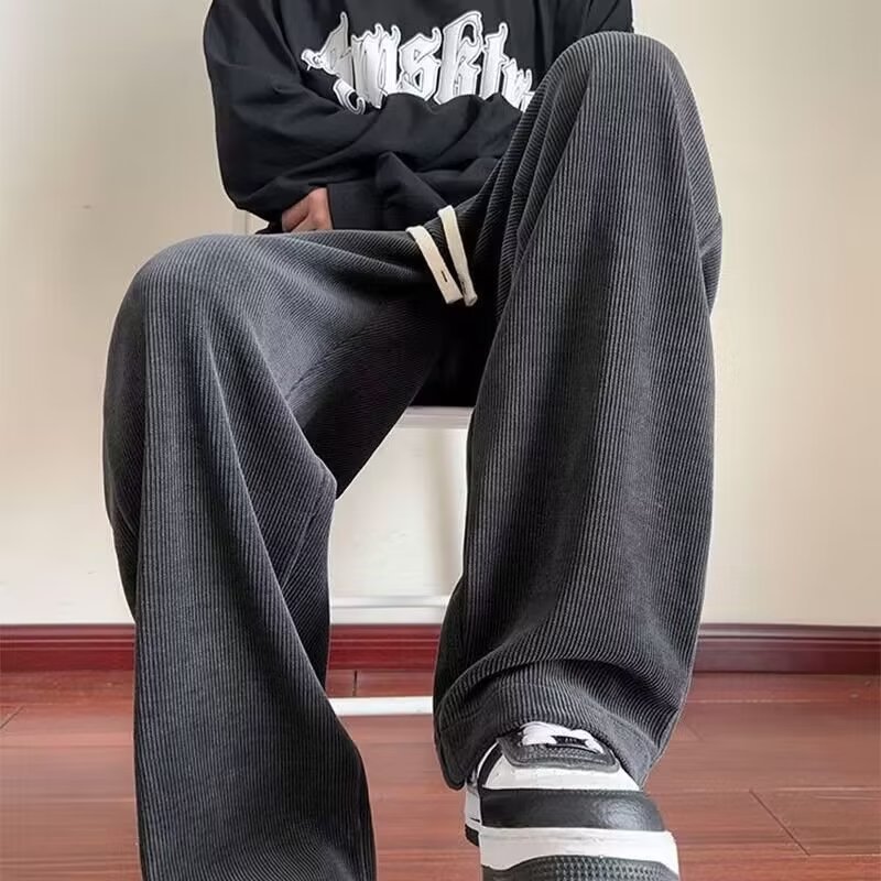 Men's Spring Drape Loose Casual Trousers EX-STOCK Canada