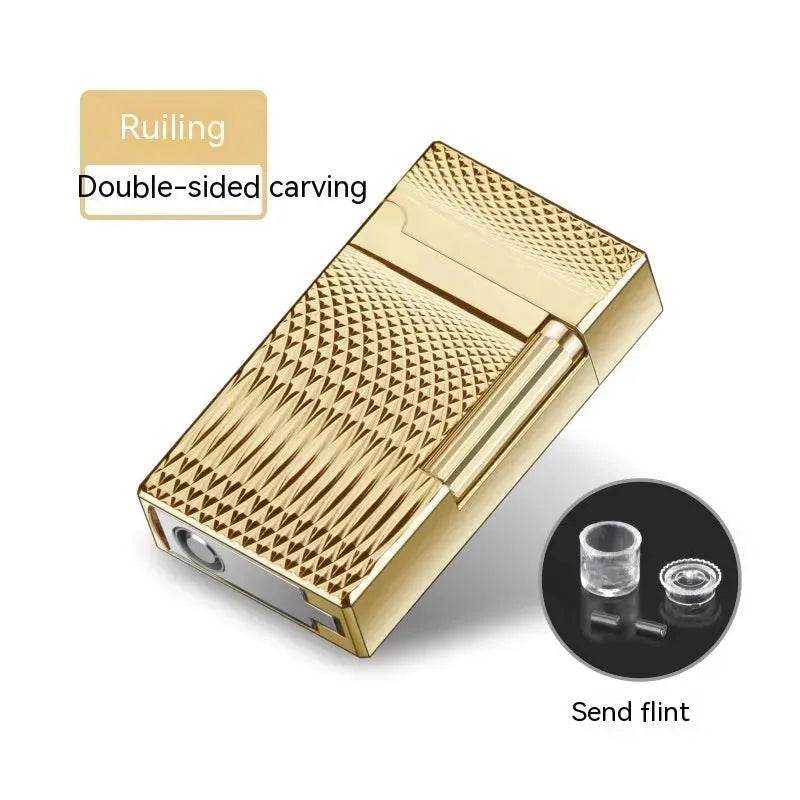 Luxury Bohemian Butane Torch Lighter with Cigar Hole Punch - EX-STOCK Canada