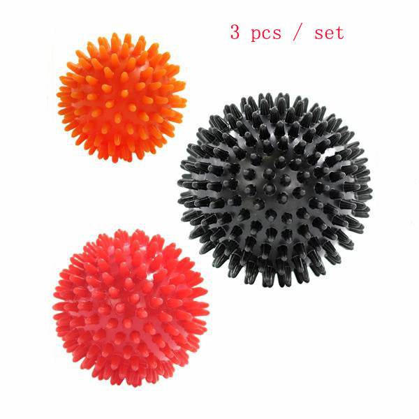 Hard thorn massage ball hand holding thorn ball touch training ball pvc acupressure massage ball yoga ball - EX-STOCK Canada