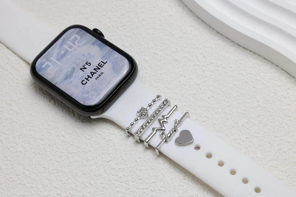 DIY Decorative Buckle Silicone Watch Strap Accessories - EX-STOCK Canada
