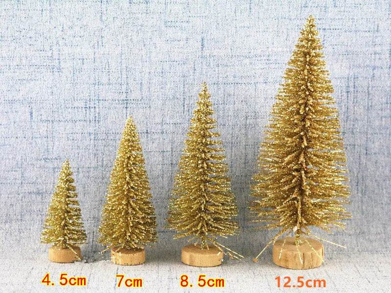 Blue Gold Silver And Red Mini Christmas Tree Ornaments - EX-STOCK Canada