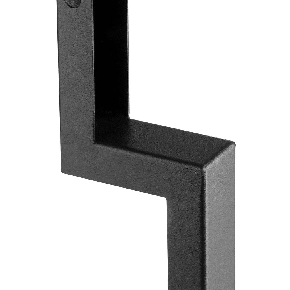 Fence Post Anchor Repair Kit, 4 Pack Inner Diameter 2 X2 Inches Heavy Duty Steel Fence Post Support Stakes, Anchor Ground Spike For Repair Tilted, Broken Wood Fence Post - EX-STOCK Canada