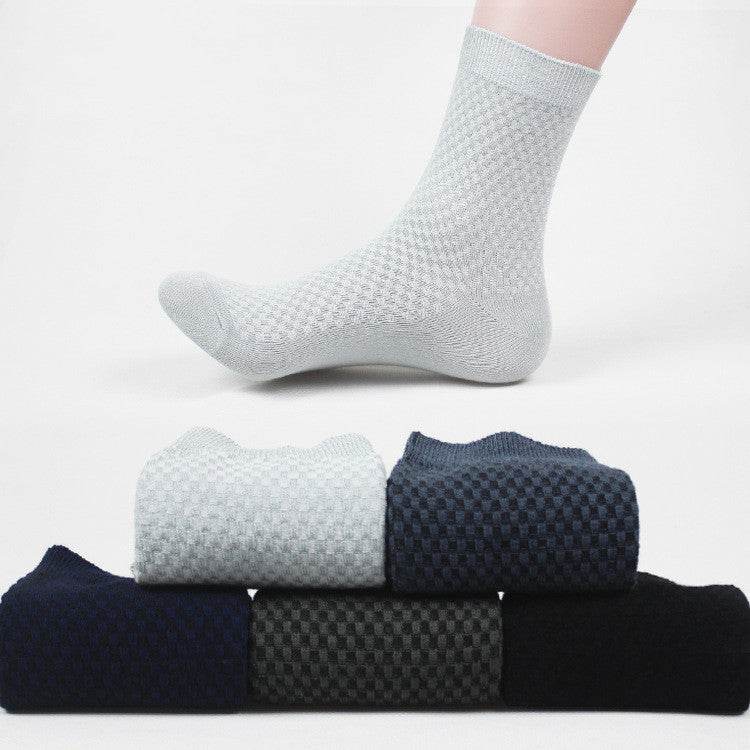 Socks men's new bamboo fiber men's business socks - EX-STOCK Canada