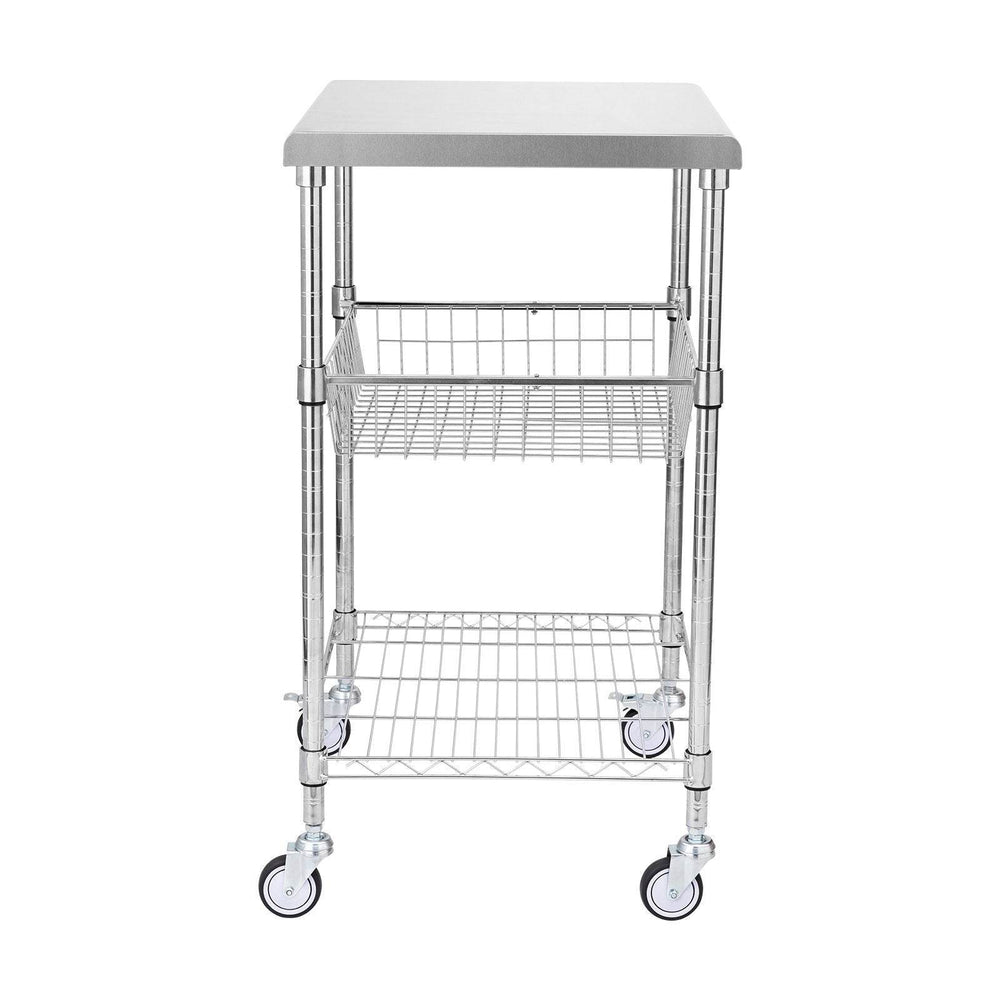 VEVOR 3-Tier Workbench Utility Cart for Kitchen Office - EX-STOCK Canada