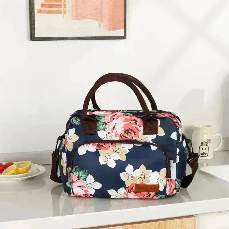 Oxford Cloth Isolation Borsa da pranzo portatile all'aperto
