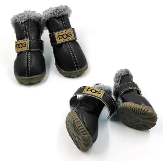 Dog Thick Snow Boots Keep Warm Teddy Autumn And Winter VIP Shoes EX-STOCK Canada