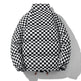 New Fall Winter Checkered Cotton padded Down Puffer Jacket men - EX-STOCK Canada
