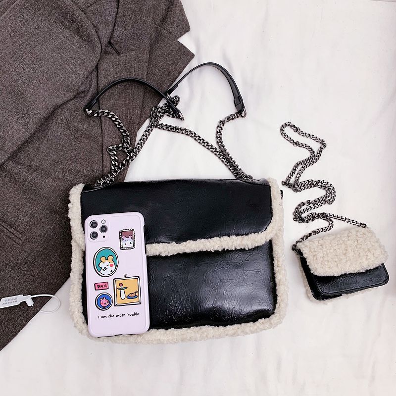 Single - shoulder bulk lamb cashmere for mother and child EX-STOCK Canada