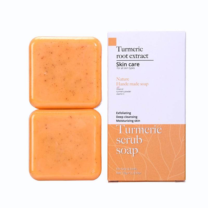Curcuma Frosted Handmade Cleansing Bath Turmeric Soap - EX-STOCK Canada