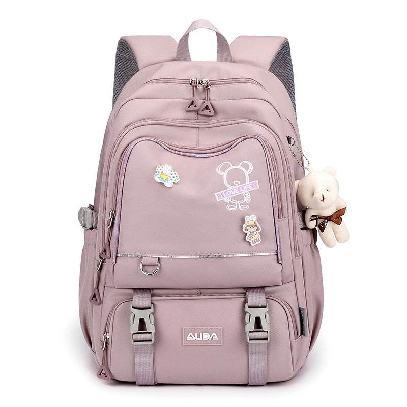 Large Capacity Lightweight Spine-protective Girls Backpack - EX-STOCK Canada