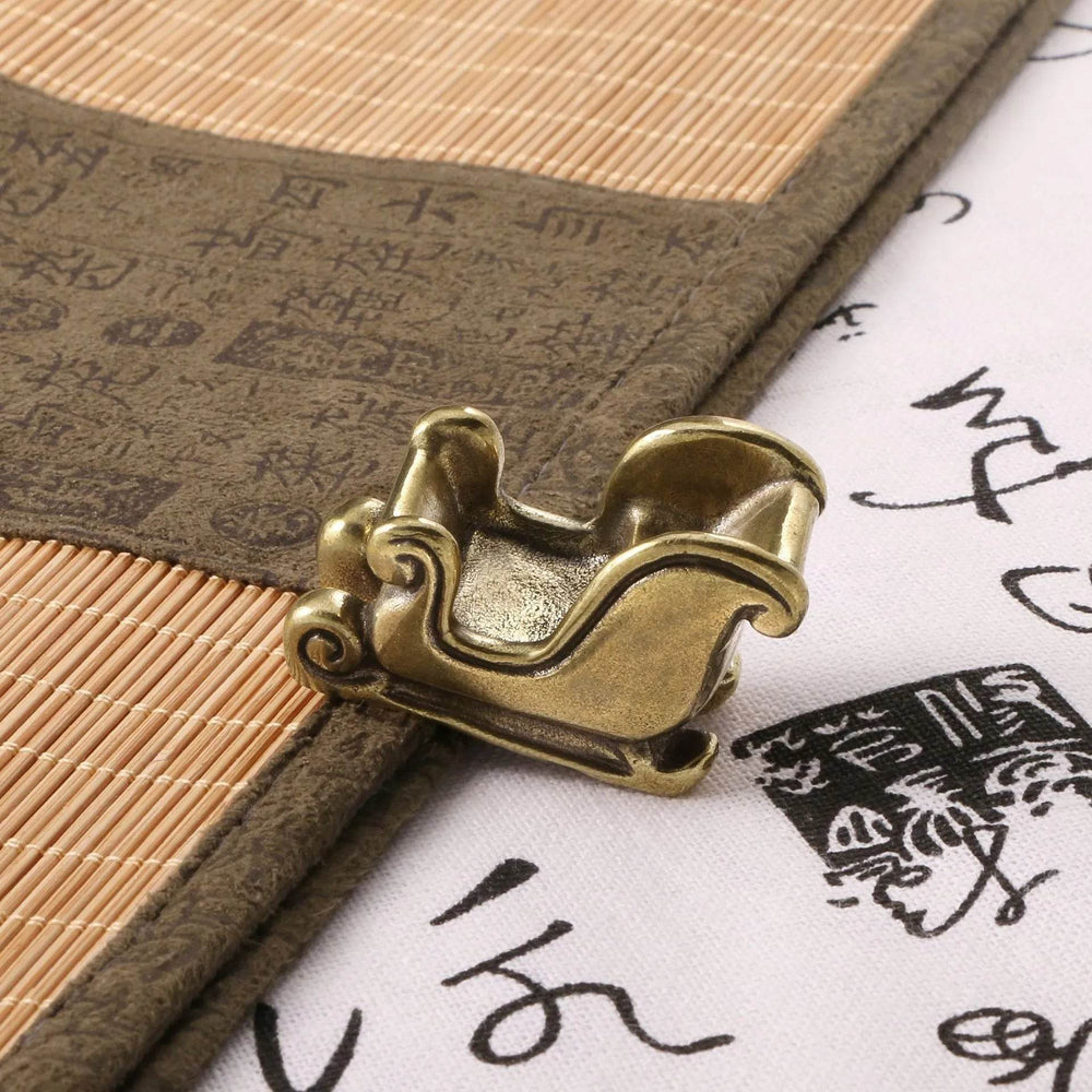 Christmas Sled Creative Antique Reproduction Distressed Ornaments Brass Crafts - EX-STOCK Canada