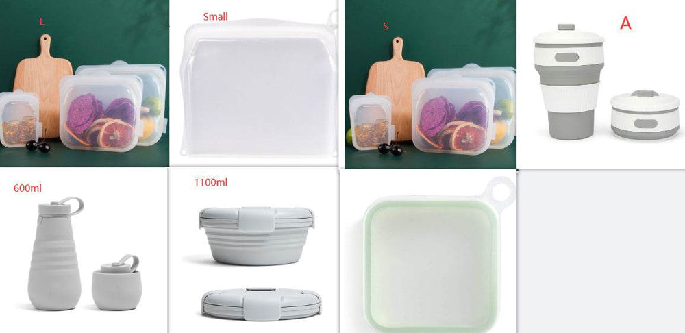 Portable Lightweight Silicone Kids Sandwich Container - EX-STOCK Canada