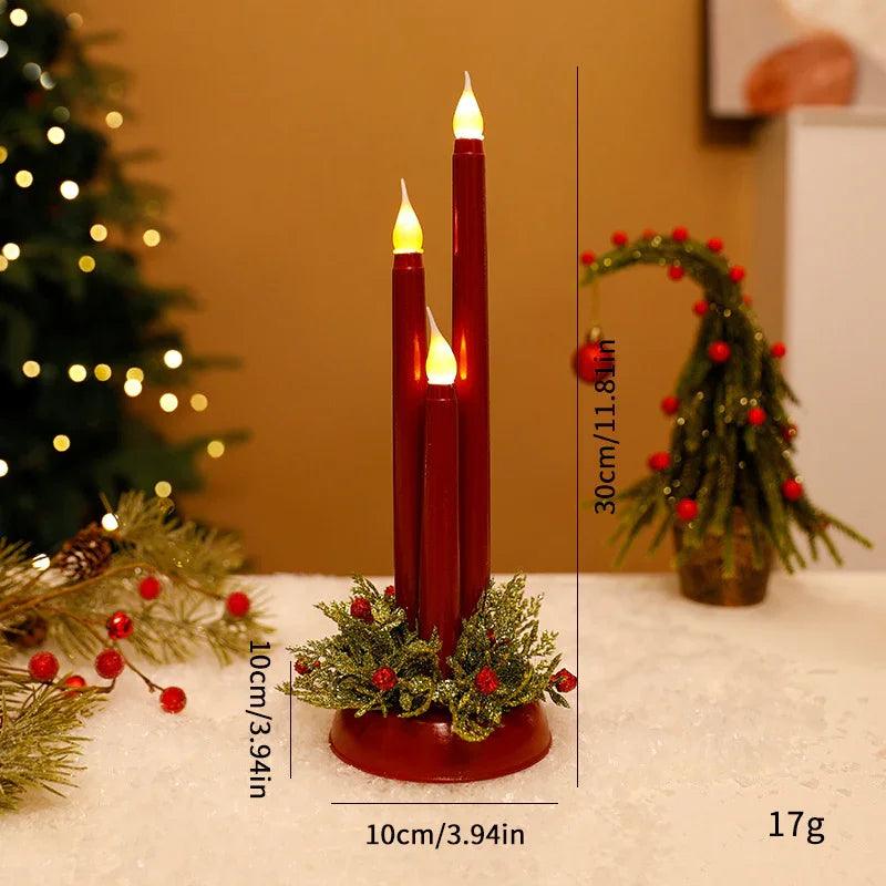 LED Electronic Candle Christmas Decorations EX-STOCK Canada