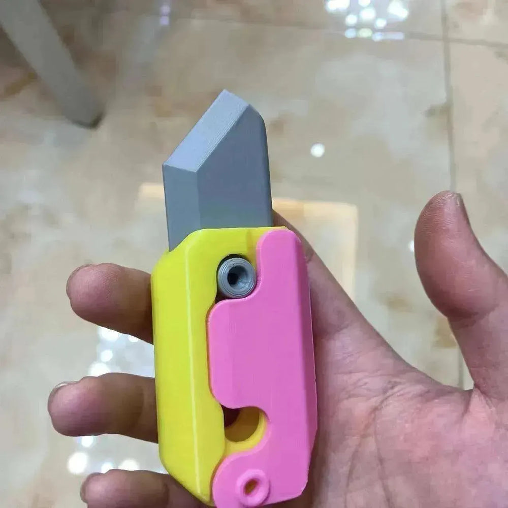 Impression 3D Gravité Cub Sautant Petite Radis Mini Modèle Couteau - EX-STOCK CANADA