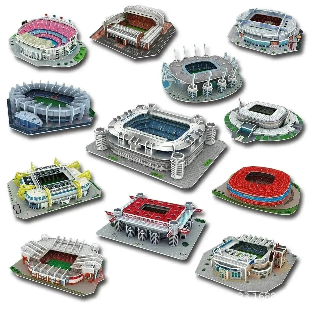 3D Puzzle Football Field Model - EX-STOCK Canada