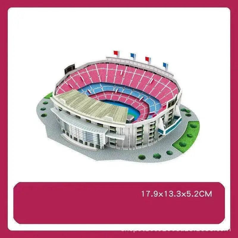 3D-Puzzle Fußballfeld Modell - EX-STOCK Canada