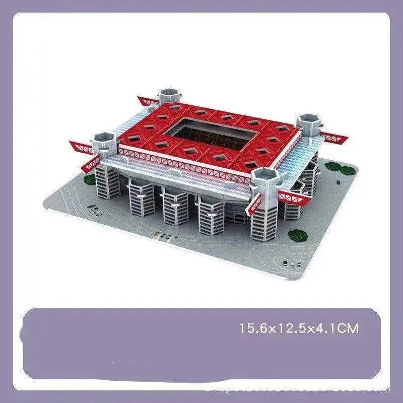 3D-Puzzle Fußballfeld Modell - EX-STOCK Canada
