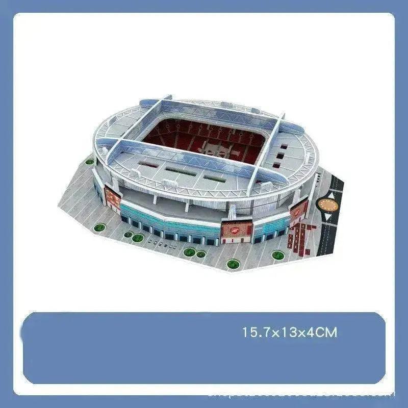 3D-Puzzle Fußballfeld Modell - EX-STOCK Canada