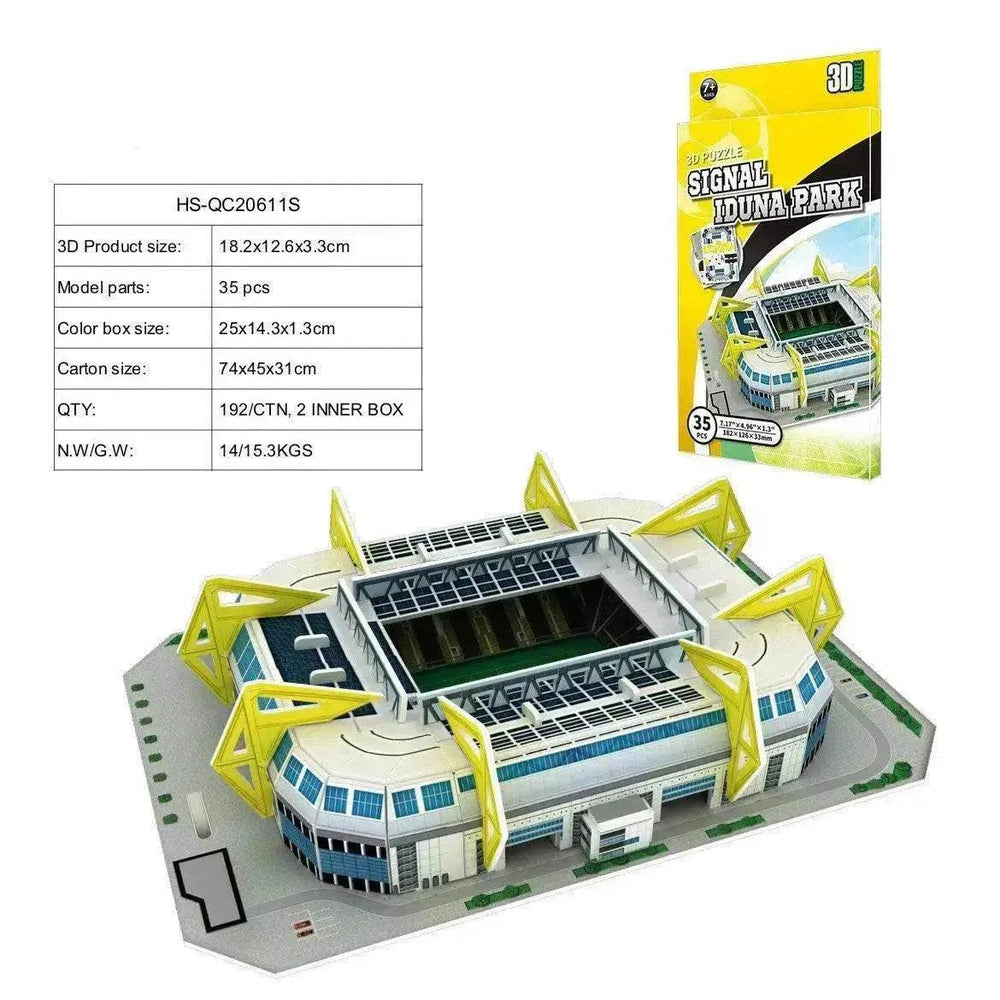 3D-Puzzle Fußballfeld Modell - EX-STOCK Canada