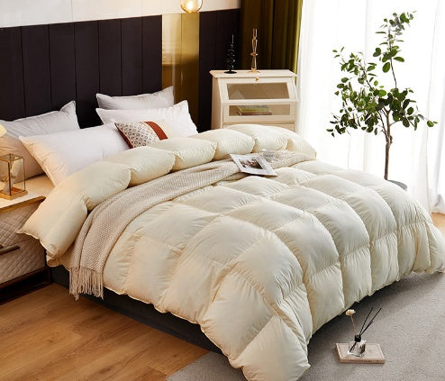 High-end Gift Cotton Dazzle Duvet Goose Down Quilt EX-STOCK Canada
