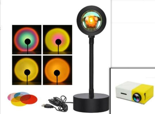 Lampada Proiettore Tramonto Proiettore Tramonto Luce Notturna Decorazione Murale IlluminazioneEX-STOCK Canada