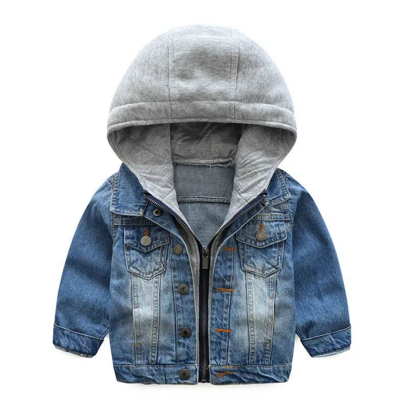 Boys And Children Washed Soft Denim Jacket - EX-STOCK Canada