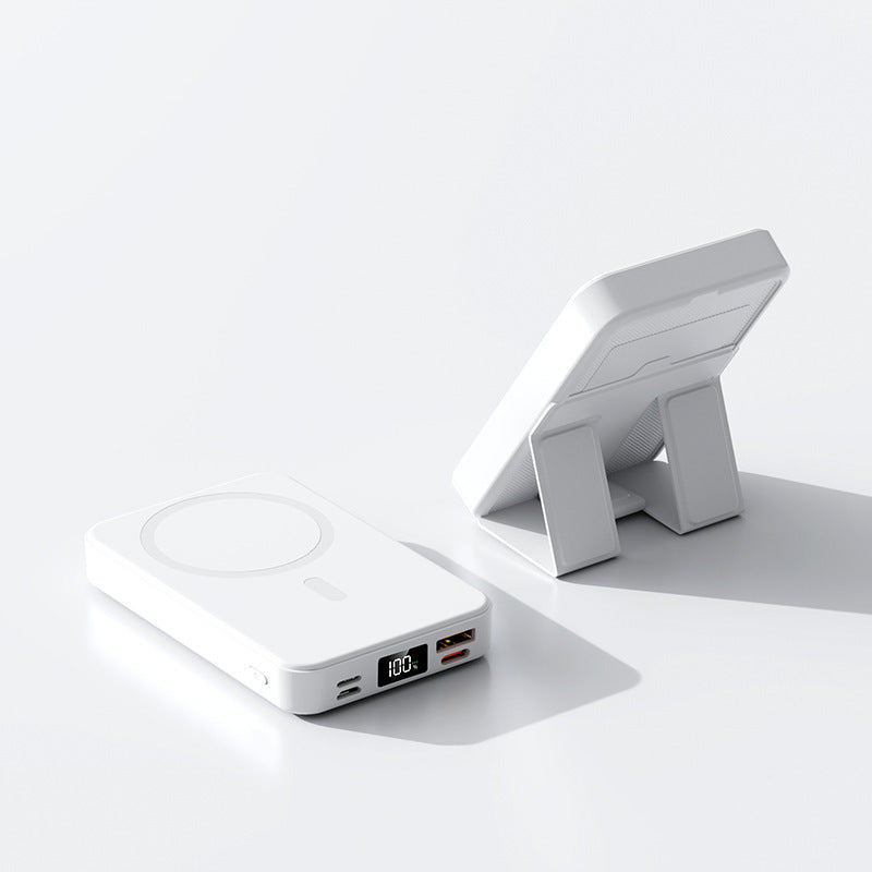 Magnetic Wireless Power Bank With Bracket EX-STOCK Canada