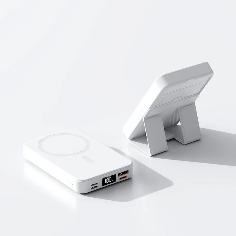 Power Bank Wireless Magnetico con SupportoEX-STOCK Canada