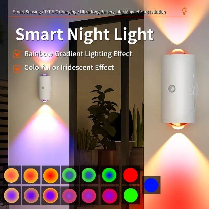 Ambient RGB Gradient Motion sensor LED Night Light - EX-STOCK Canada