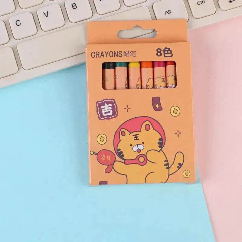 Stylish And Personalized Crayon Children's Student Painting Coloring Crayon - EX-STOCK Canada