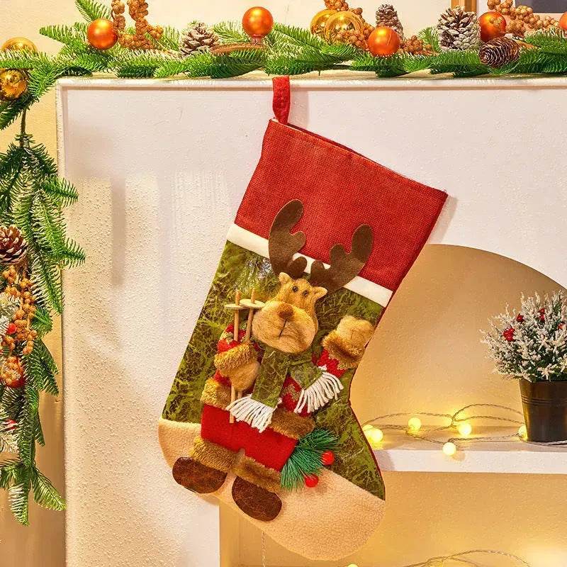 Christmas Decorations Large Cartoon Candy Bag - EX-STOCK Canada