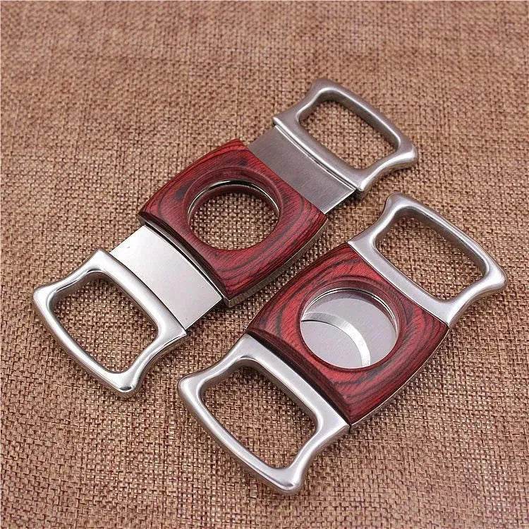 Stainless Steel Cutter - Thickened Wood Inlaid - EX-STOCK Canada