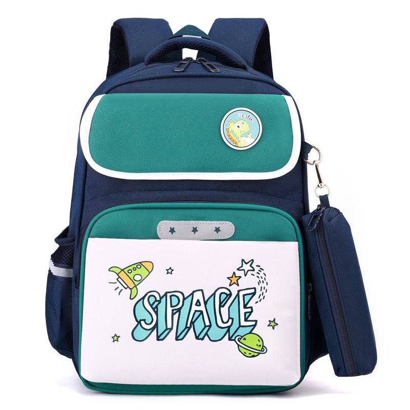 Primary School Large Capacity Spine Supportive Canvas Backpack for school - EX-STOCK Canada