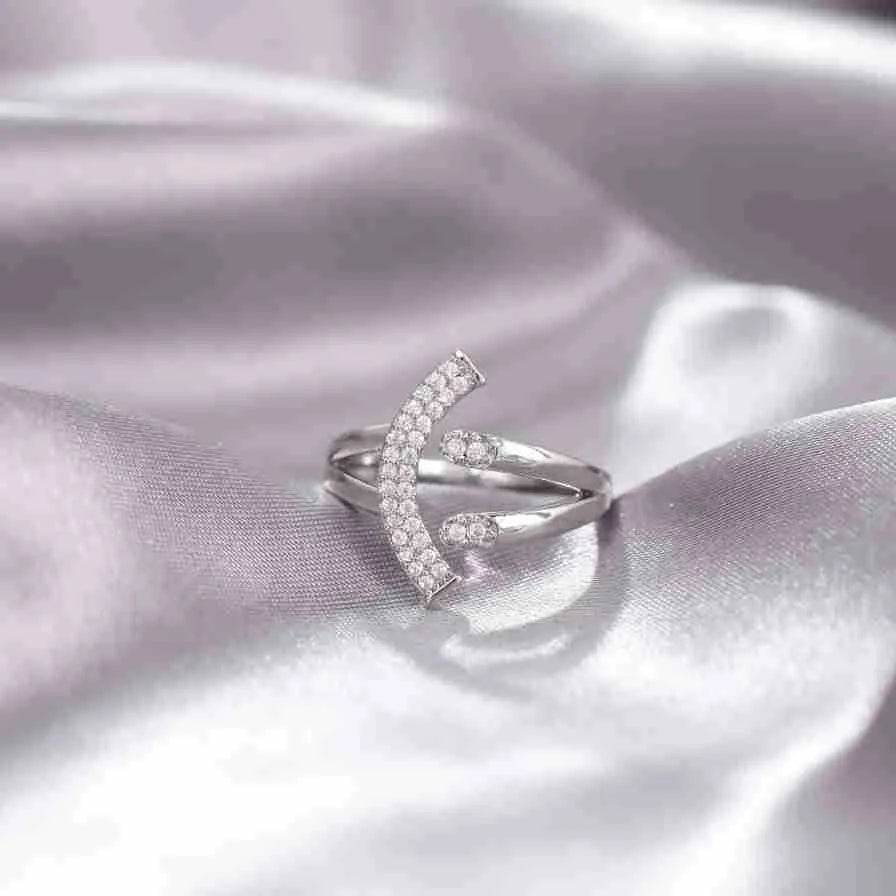 Niche Opening Adjustable Non-fading Cross Ring - EX-STOCK Canada