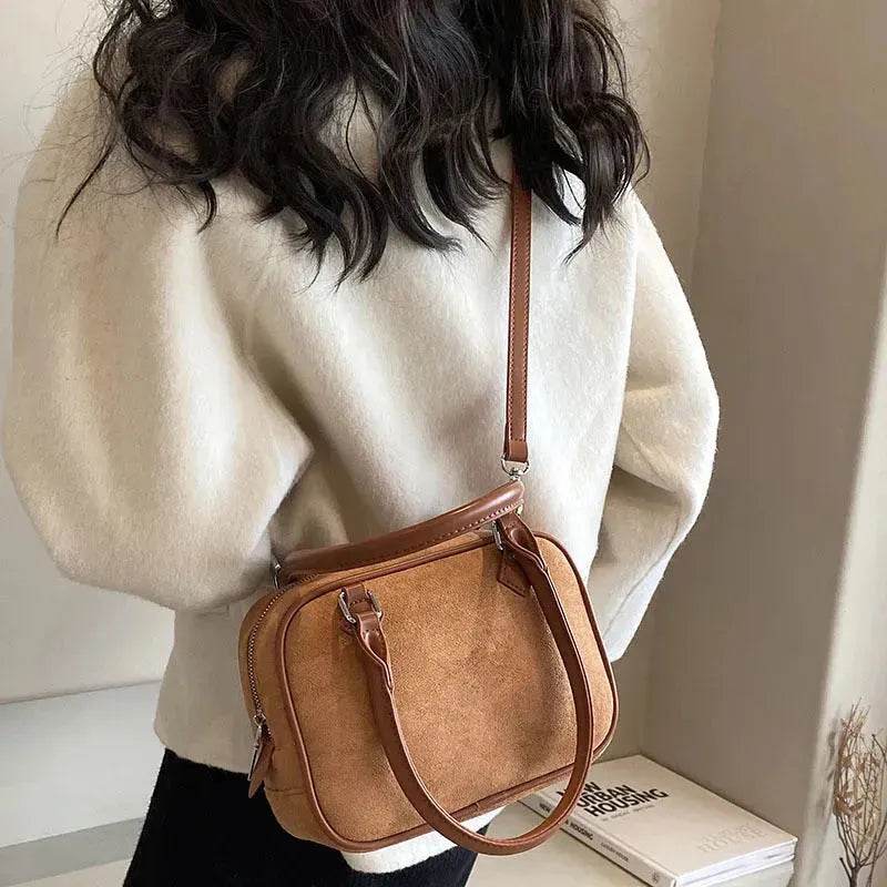Fashion Special-interest Handbag Women's Crossbody Bag Suede - EX-STOCK Canada