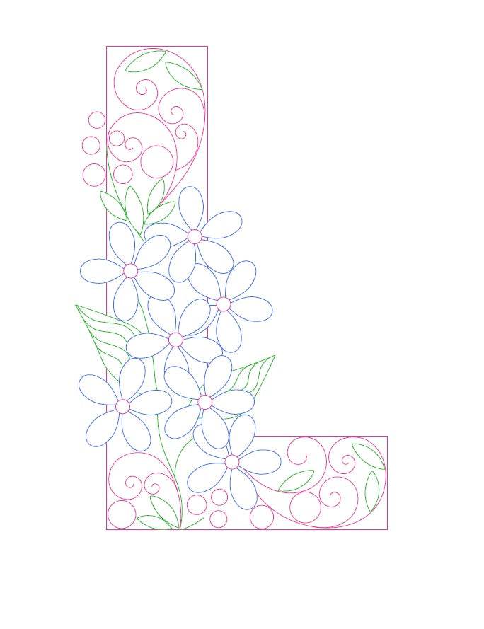 Paper Filigree Painting Kit - Letters - EX-STOCK Canada