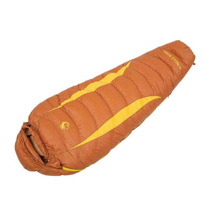 Sac de couchage de camping extérieur Sac de couchage épaissi rempli de duvetEX-STOCK Canada